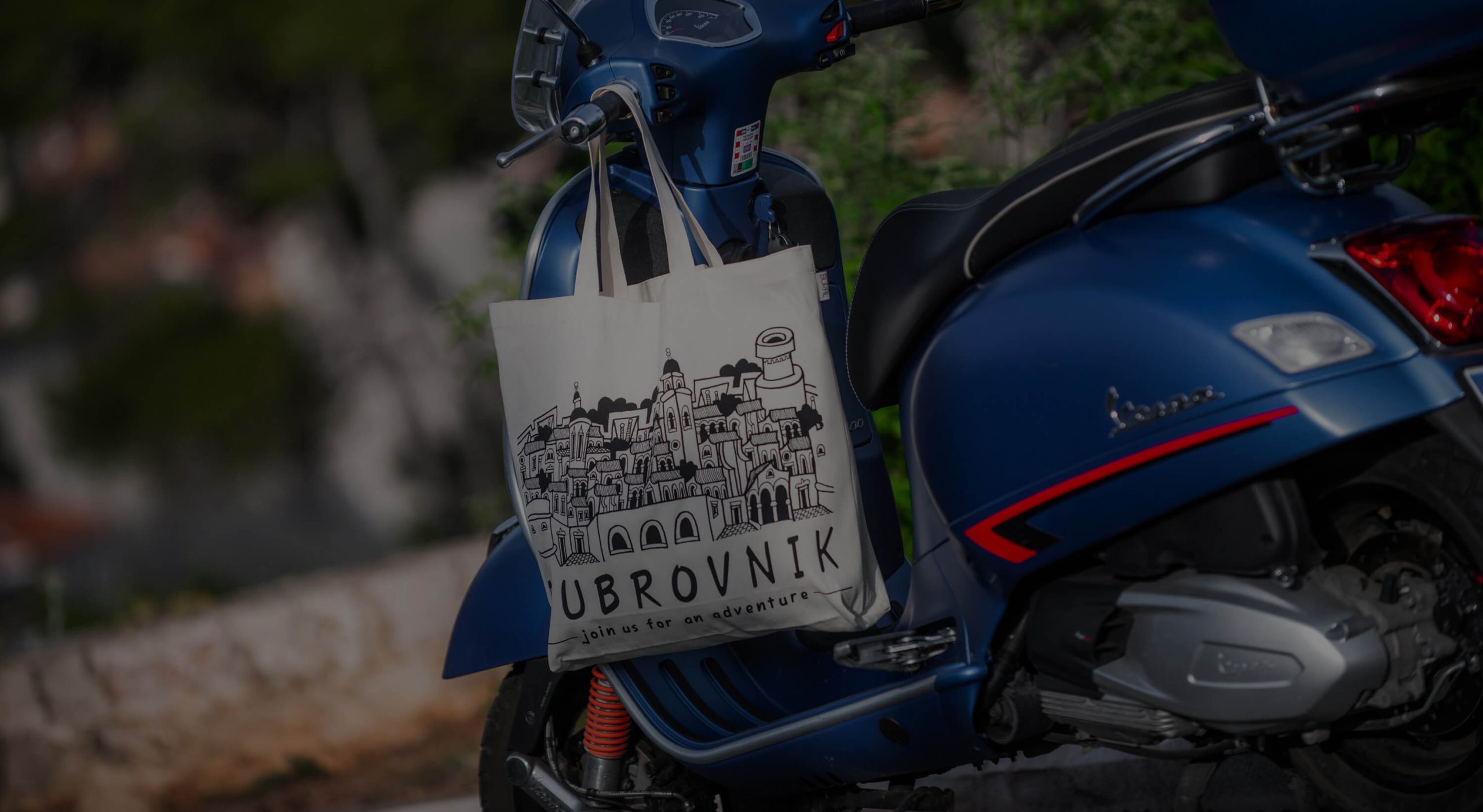 Dubrovnik tote bag – authentic textile souvenir from Croatia