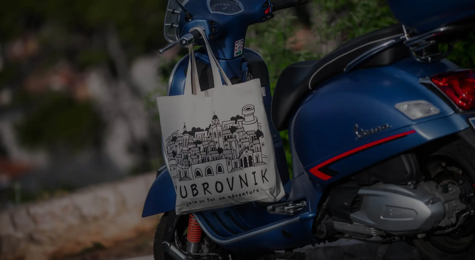 Dubrovnik tote bag – authentic textile souvenir from Croatia