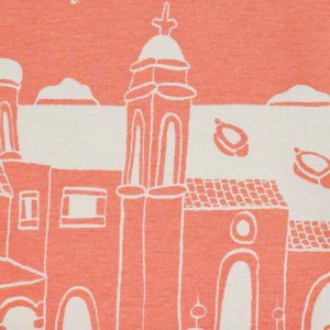 From Dubrovnik With Love Salmon Kitchen Towel - Image 4