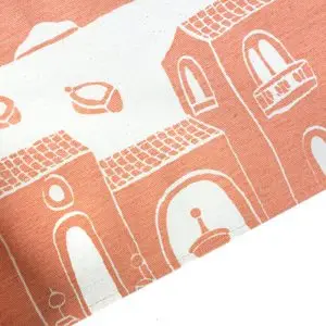 From Dubrovnik With Love Salmon Kitchen Towel - Image 3