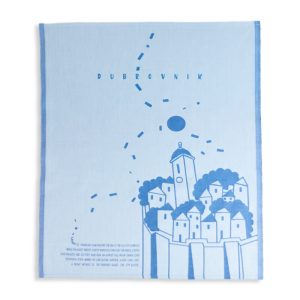Moonlight Light Blue Kitchen Towel