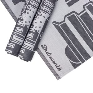 Old Port Grey Kitchen Towel - Image 3