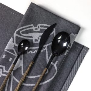 City Grey Napkin - Slika 2