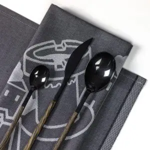 City Grey Napkin - Image 2