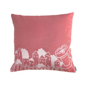 City Red Pillow Case