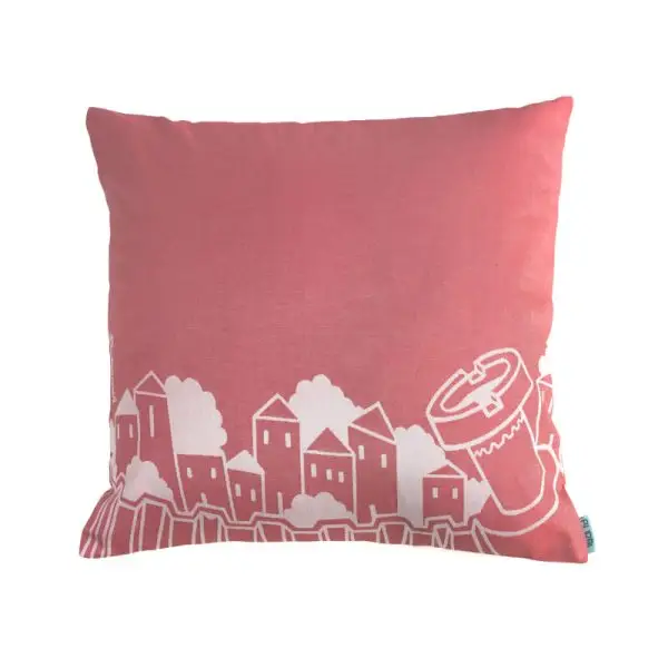 Red Pillow Case Dubrovnik