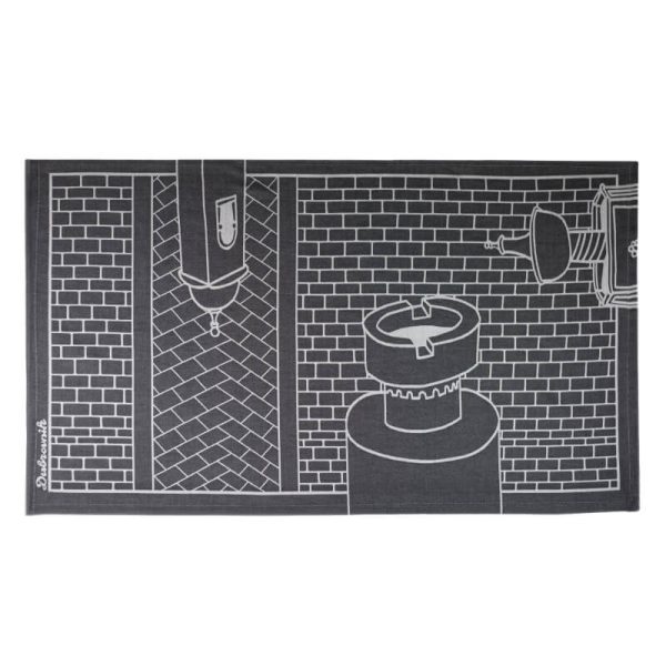 Stradun Grey Tablecloth