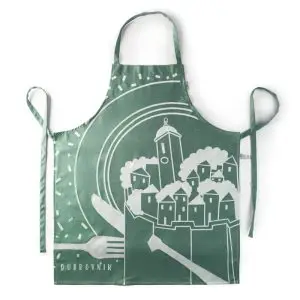 Moonlight Green Apron