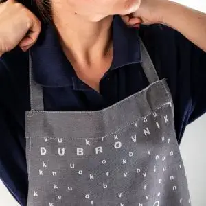 Moonlight Grey Apron - Image 2