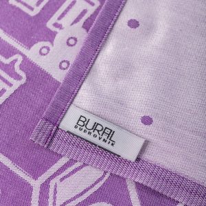 Old Port Purple Kitchen Towel - Image 3
