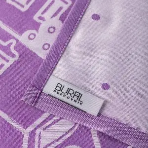 Old Port Purple Kitchen Towel - Image 3