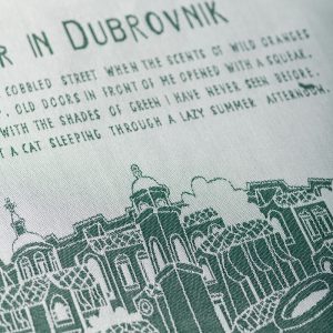 A Summer In Dubrovnik Napkin - Image 3