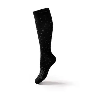 Black Cityscape Knee-High Socks - Image 2