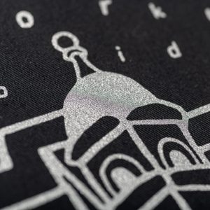 Moonlight Words Black Tote Bag - Image 4
