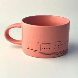 Mug 6oz Macaroon Pink Dubrovnik Bural