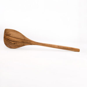 curved olive wood cooking spoon handmade