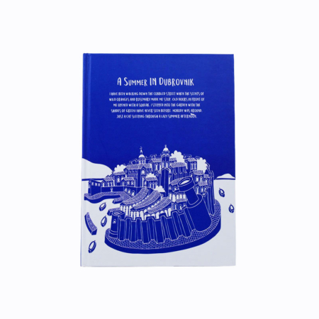 Dubrovnik-Hardcover-Notebook-blue-color